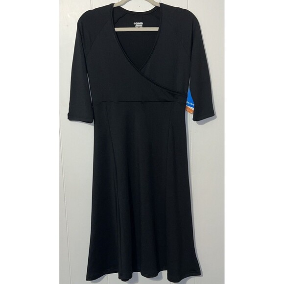 Columbia Dresses & Skirts - Columbia Dress Timeless Travel Black Pullover 3/4 sleeve - Size Small - NWT